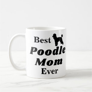 La meilleure tasse de café de maman de caniche