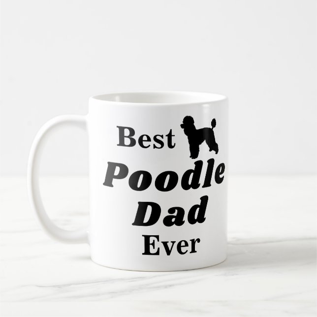 La meilleure tasse de café de papa de caniche (Gauche)