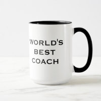 La meilleure tasse de l'entraîneur du monde