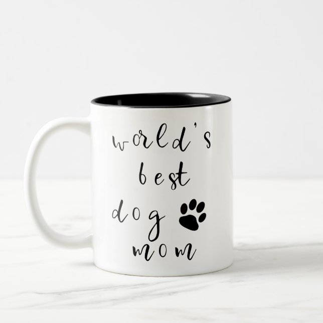 La meilleure tasse de maman du chien du monde (Gauche)