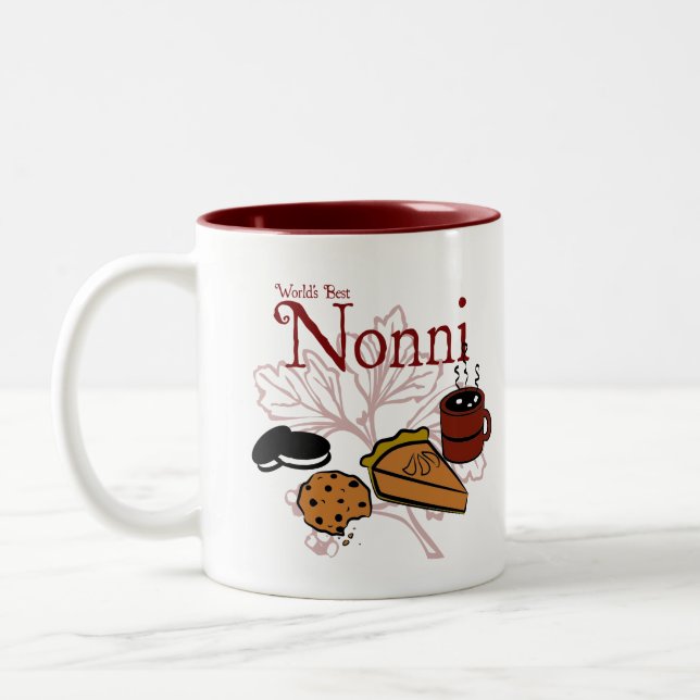 La meilleure tasse de Nonni du monde (Gauche)