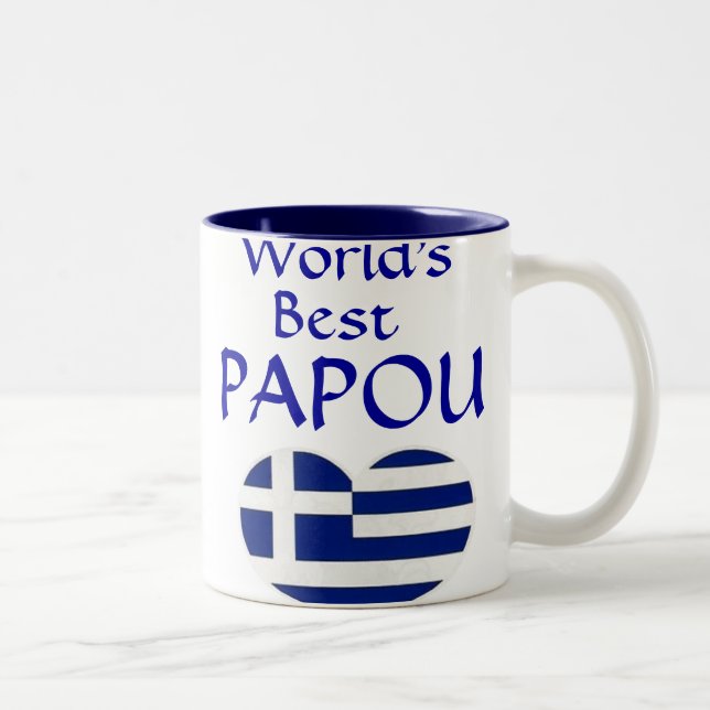 La meilleure tasse de Papou du monde - pour votre (Droit)