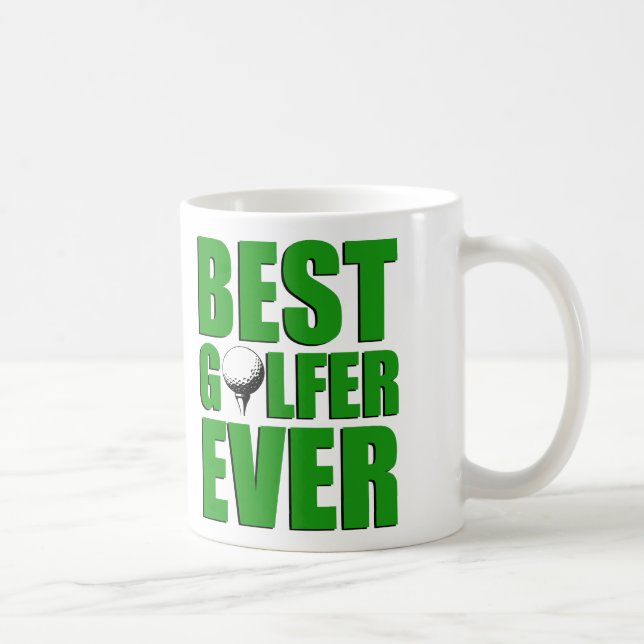 La meilleure tasse toujours drôle de golfeur (Droite)