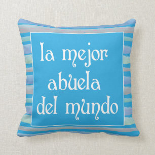La mejor abuela del mundo kissen