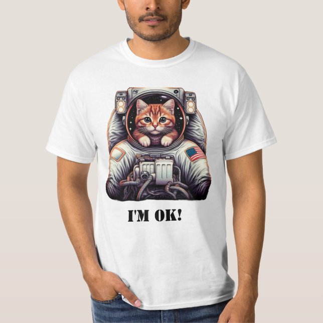 La méowventure galactique : T-shirt T-shirt pour a (Devant)