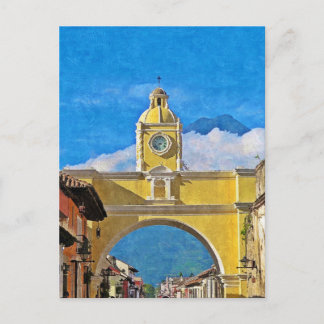 La Merced Arch - Antigua Postkarte