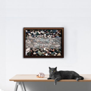 La mesure est une affiche de motivation au trésor