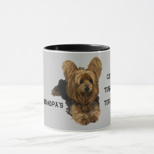 La mignonne Mug Terrier Terrier de Papy