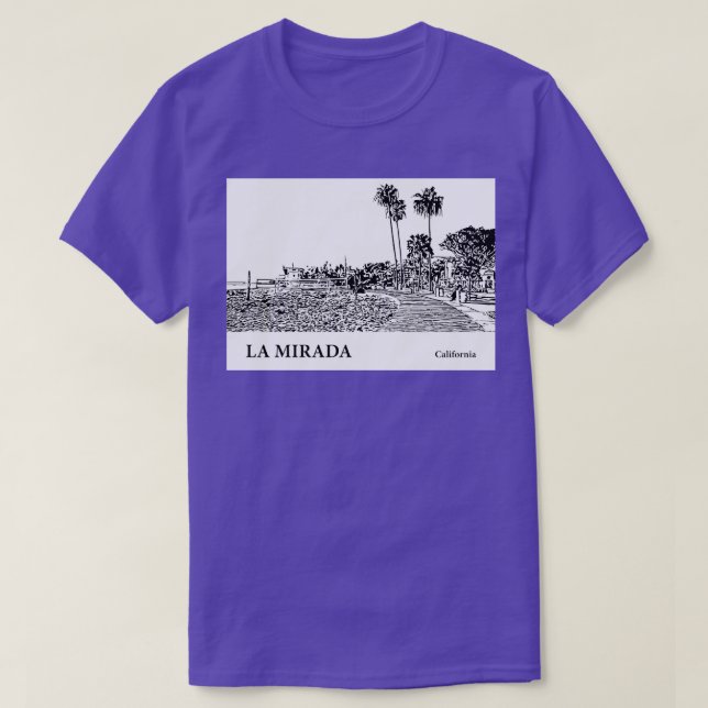 La Mirada California TShirt 2 (Design devant)