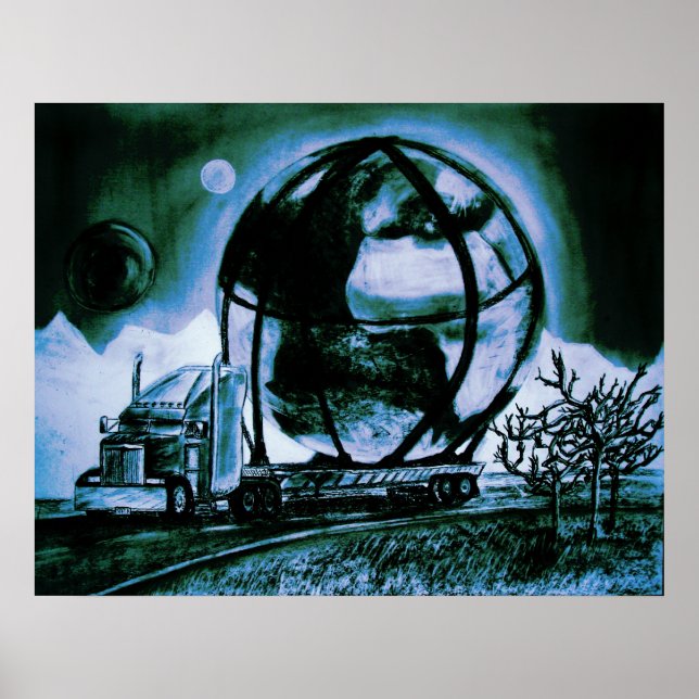 La Mixta Trucking Poster (Vorne)