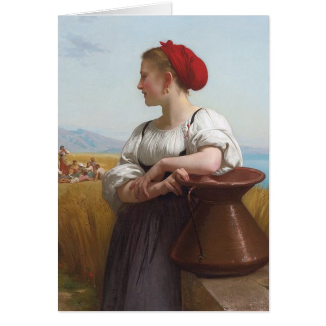 La moissonneuse de Bouguereau (Devant)