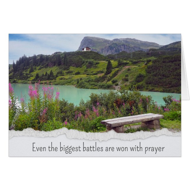 La montagne autrichienne vous pense (Devant horizontal)