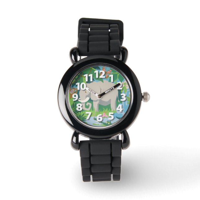 La montre à poignet éléphant (Recto)