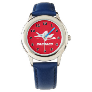La montre de l'enfant frais de chasseur à réacti