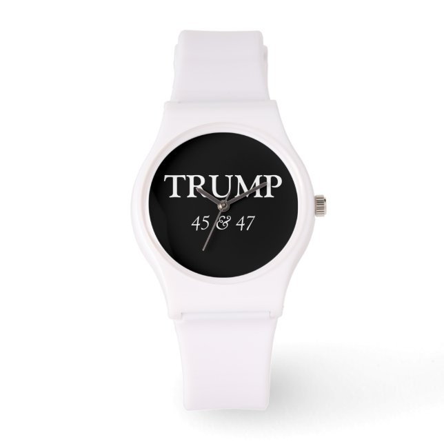 LA MONTRE DES FEMMES DU PRÉSIDENT DONALD TRUMP (Recto)