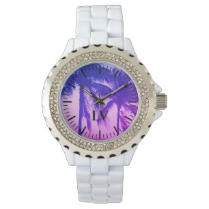 La montre des femmes exotiques avec l'image de