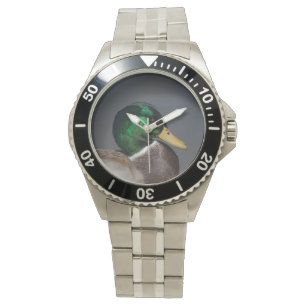 La montre des hommes d'acier inoxydable de Drake