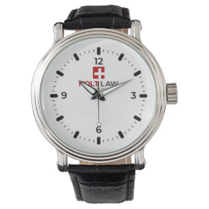 La montre en cuir Holt Law