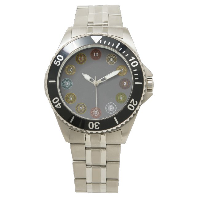 La montre Zodiac (devant)