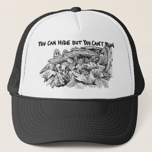 La morelle répand casquette de camionneur de B&W (Devant)