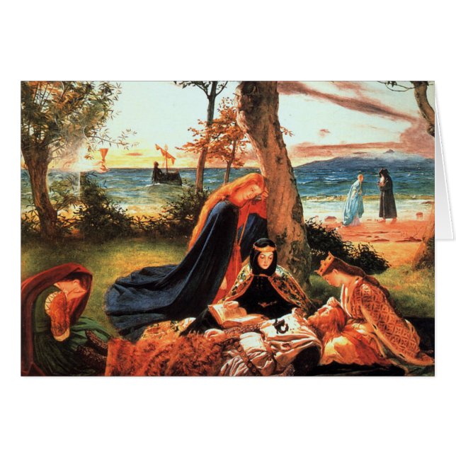 La mort du Roi Arthur (Devant horizontal)