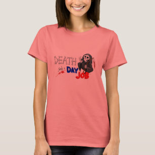 La mort trouve un T-shirt original de bande