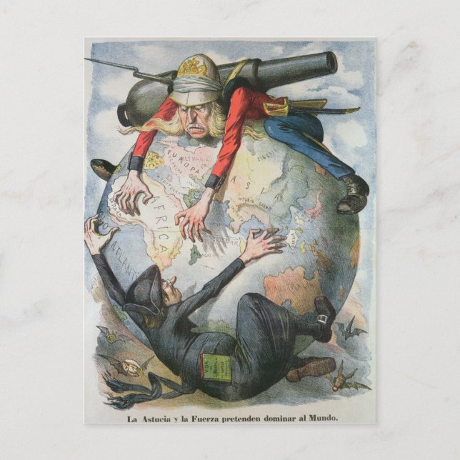 La Mosca Roja Postkarte (Vorderseite)