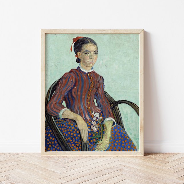 La Mousmé | Vincent van Gogh Poster (Von Creator hochgeladen)