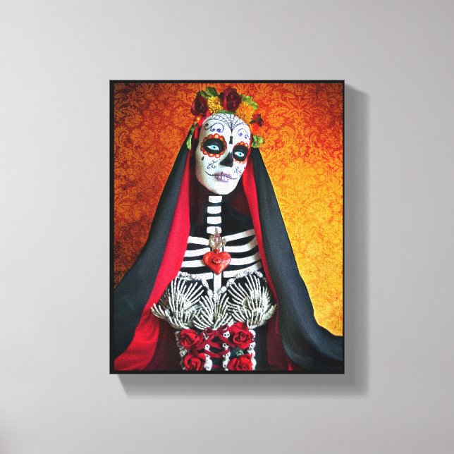 La Muerte Wrapped Canvas Leinwanddruck (Vorderseite)