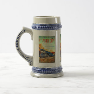 La Mug de café du train Blue Comet