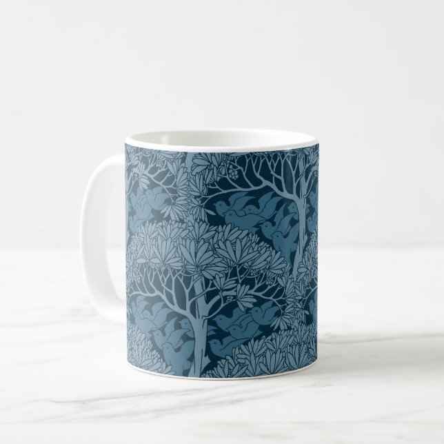 La Mug de café "Savaric" de Voysey (Devant gauche)