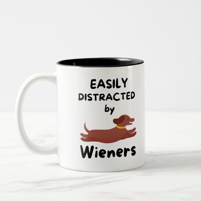 La Mug de distraction de Wiener Lover (Gauche)