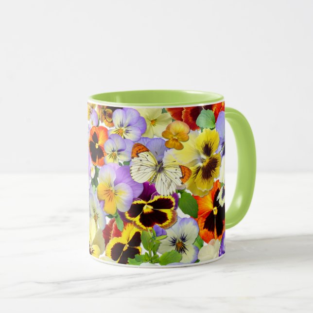 La Mug de la collection Pansy (Devant droit)