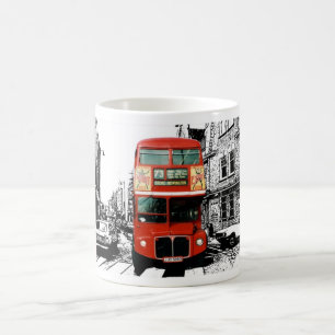 La Mug de Londres avec Red Bus