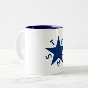 La Mug De Zavala (drapeau de la République du Texa