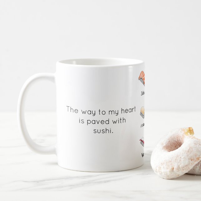 La Mug Des Amateurs De Sushi (Avec donut)