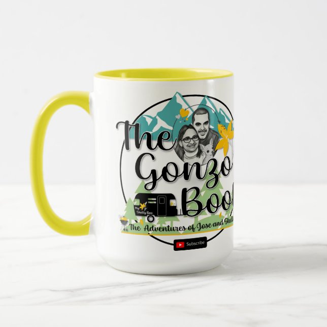 La Mug du livre Gonzo (Gauche)