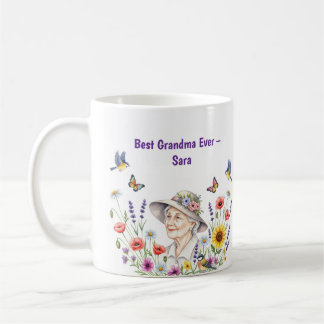 La Mug florale de grand-mère