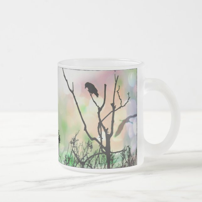La Mug Frosted Crow Lonely (Droit)