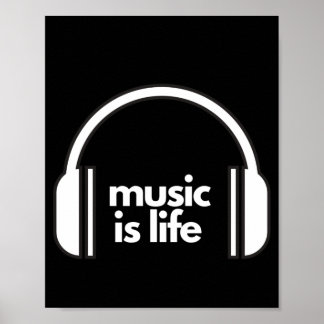 La musique c'est la vie Poster