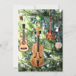 La musique de Bluegrass ornemente la carte de