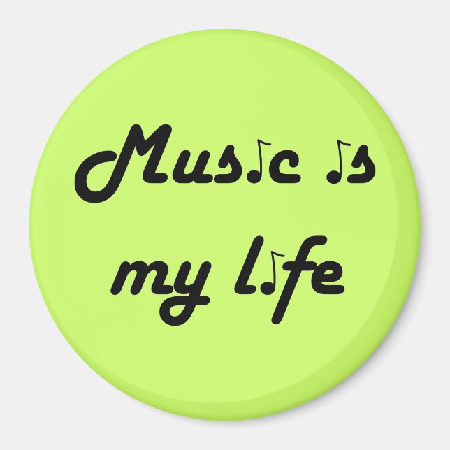 La musique est mon aimant de vie (Devant)