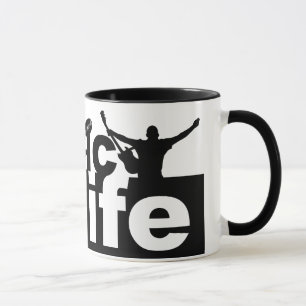 La musique est tasse de la vie - choisissez le