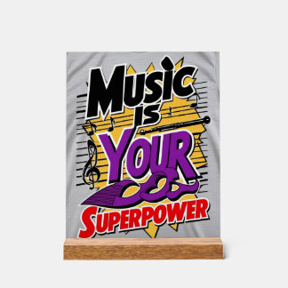 La musique est votre super-pouvoir