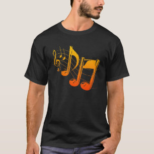 La musique note le T-shirt