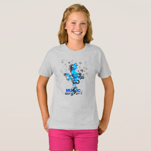 La musique nourrit mon âme T-shirt enfant