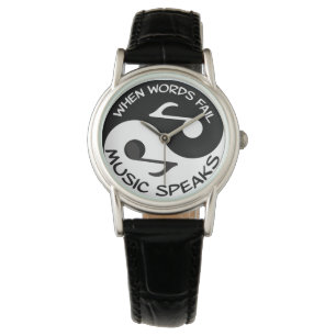 La musique parle la montre