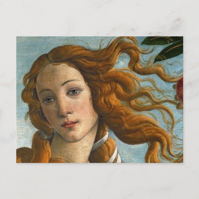 La naissance de Vénus par Botticelli Carte Postale (Devant)