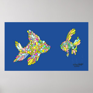 La natation - Poster