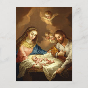 "La Natividad" Kunstpostkarte Postkarte